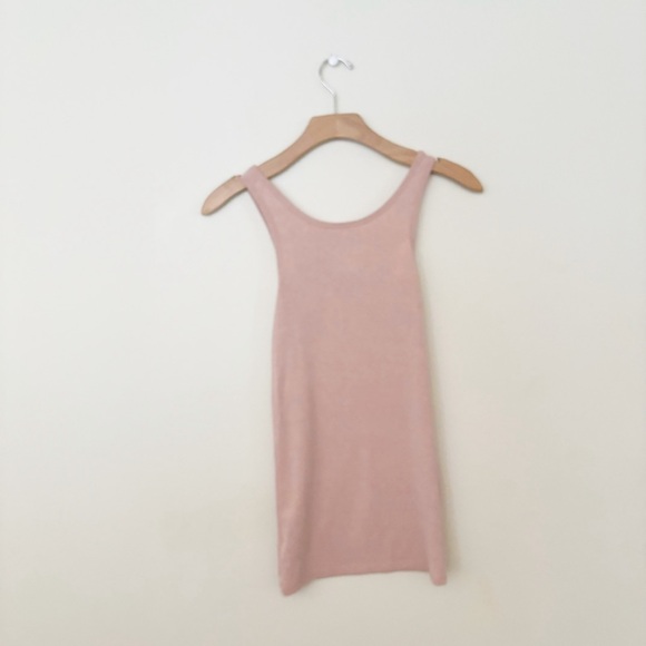 a new day Tank Top Womens Size XS Pink and Gold Metallic Classic Basic Layer - Picture 4 of 6